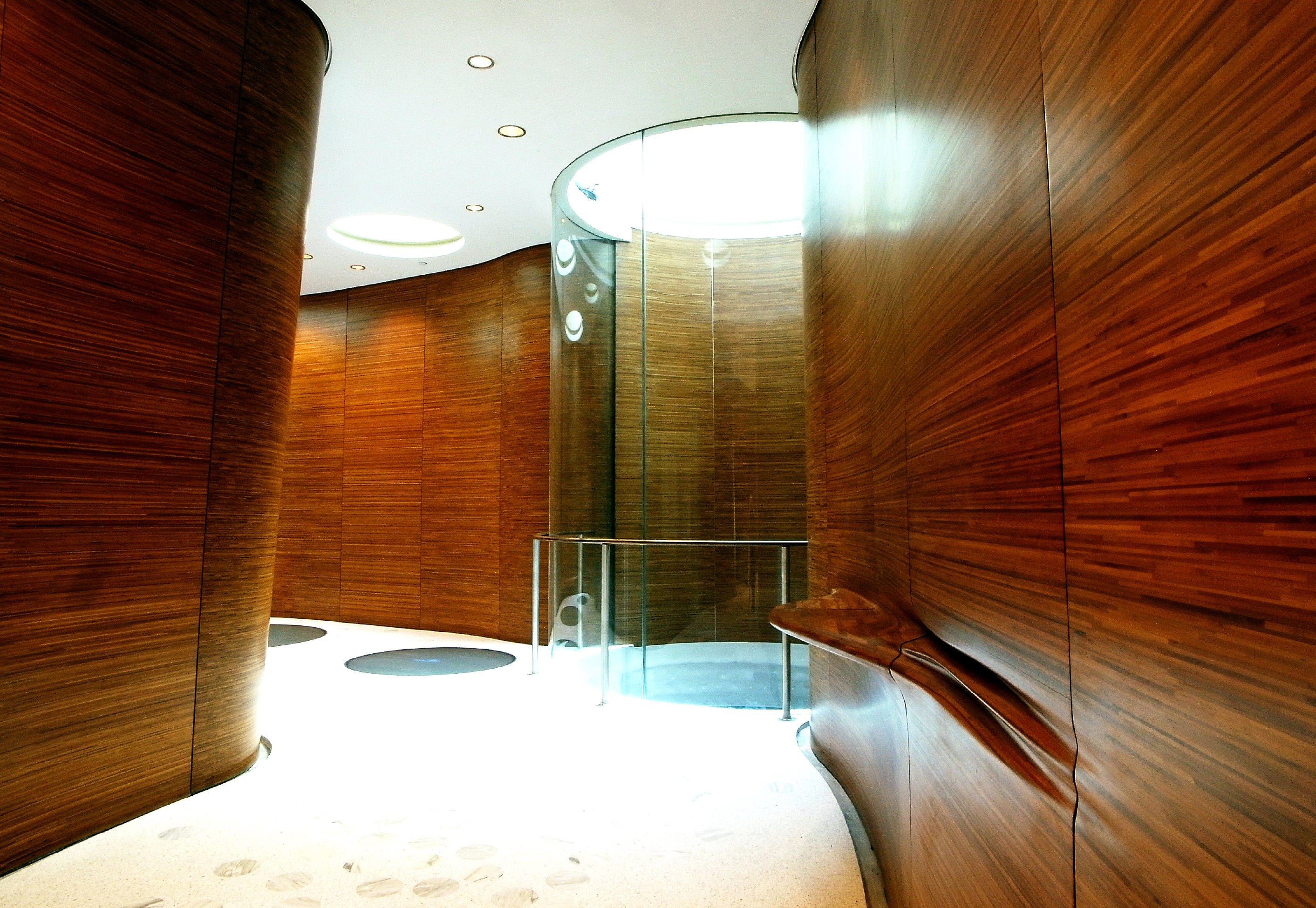 One Jackson Square Lobby, design by KPF Associates